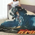 thumbnail image 6 of Mobile Suit Gundam Fleece Throw Blankets, Super Soft Flannel Cozy Blankets for Adults, Washable Lightweight Blanket for Couch Sofa Bed Office, Warm Plush Blankets for All Season, 6 of 8