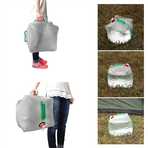 stanreset Outdoor Collapsible Water Container Portable Water Carrier Foldable Water Storage Jug for Outdoor Camping Hiking Emergency