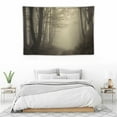 thumbnail image 4 of COMIO Berry Horror Haunted Forest Tapestry Thick Mysterious Fog Gothic Decor Wall Art Wall Hangings Tapestry for Bedroom Living Room Dorm Man Cave, 4 of 7