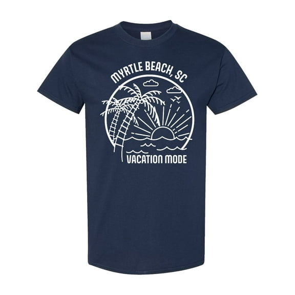 Inktastic Summer Vacation Mode Myrtle Beach South Carolina T-Shirt