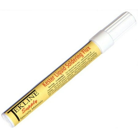 - TekLine Flux Pen-Pak Kester 186 Rosin Soldering Flux, Lead Free, 12ml
