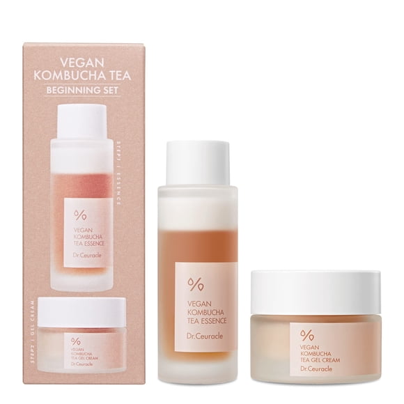 Set de cuidado de la piel Dr. Ceuracle de leegeehaam Vegan Kombucha Tea