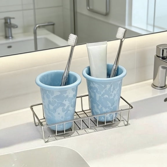 Stainless Steel Bathroom Storage Rack, Waterproof Wall Organizer Shelf for Kitchen Spice, Shower and Home Accessories