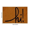thumbnail image 3 of Aufmer 2 pcs Hello Door Mat Welcome Natural Coir Door Mat Farmhouse Floor Mat Thick Non-Slip Entrance Door Rugs for Indoor Outdoor Home Decor, 3 of 6