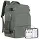 thumbnail image 1 of Mochila Sinaliy Personal Item impermeable para portátil de 16 pulgadas, color verde militar, 1 of 8