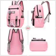 thumbnail image 4 of POINTERTECK Girls Backpack Teen Rucksack Large Capacity Female College Student Locked Schoolbag Anti-Theft Backpack with USB Charging Port, 4 of 6