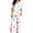 J-White283, variant on JAJAHO Women's Christmas Pajamas Candy Cane Print Button Down Short Sleeve 2 Piece Loungewear Sets With Pants