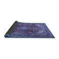 thumbnail image 2 of Ahgly Company Indoor Round Persian Blue Traditional Area Rugs, 5' Round, 2 of 4