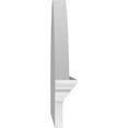 thumbnail image 4 of Ekena Millwork 40"W x 16-7/8"H x 2-3/4"P Segment Arch 4 Spoke Architectural Grade PVC Combination Pediment, 4 of 7