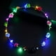 thumbnail image 2 of Guirnalda de flores LED para el cabello, diadema luminosa para bodas y fiestas, 2 of 12