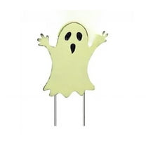 Nmdmisc Halloween Signs,Halloween Yard Stakes with Glowing Ghosts,Glow in The Dark Ghost Yard Signs for Spooky Halloween Decoration, Perfect for Halloween Lawn & Garden