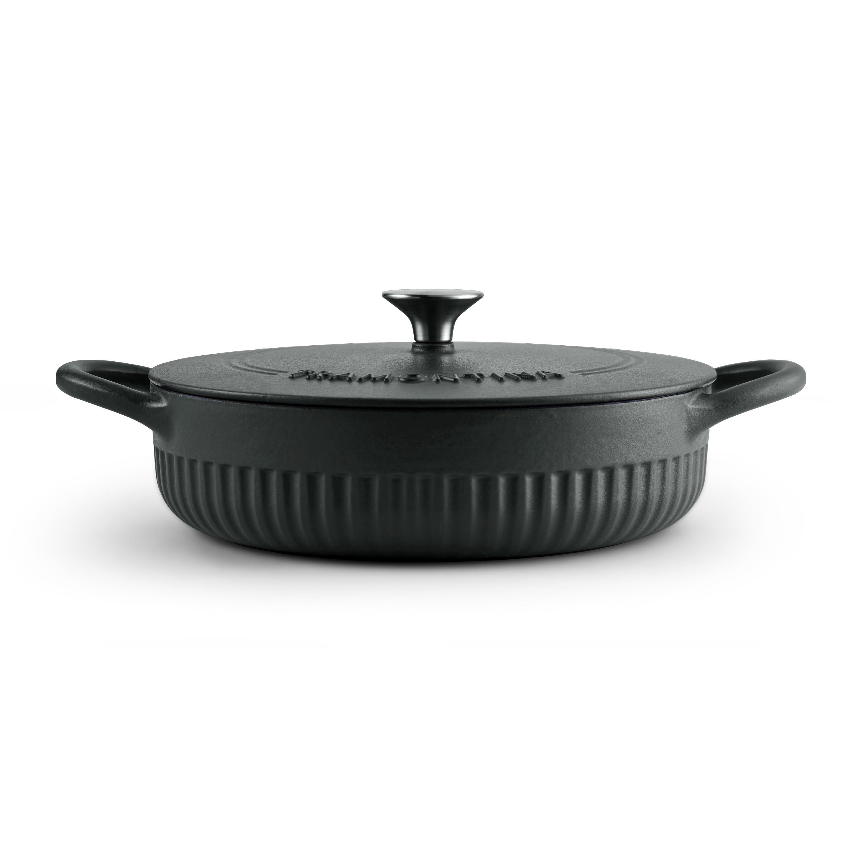 Tramontina Mesa 3.5 Qt Enameled Cast Iron Braiser Black
