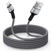 AILKIN Compatible with iPhone Charger Fast Charging 6ft Cords 1pack Compatible with iPhone 14/13/12/11/10,Blackwhite