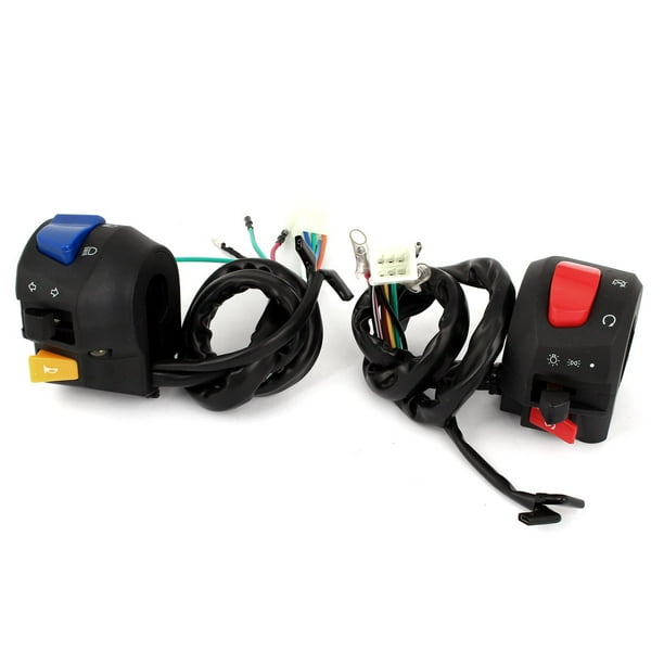 Unique Bargains Motorcycle ATV Handlebar Horn Turn Signal Headlight