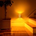 thumbnail image 7 of LOHASLED Set of 2 White & Chrome Amber Night Light with Sliding Dimmer, 7 of 7