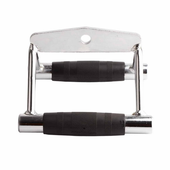 Tricep V Press Down Bar, V Handle Seated Row Exercises Rowing Training Handle, Multi-function Press Downs Stainless Steel+Rubber  Bent Over Row Pushing