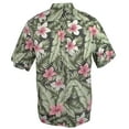 thumbnail image 2 of Men's Tropical Print Linen Blend Short Sleeve Shirt B Large, 2 of 5