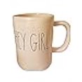thumbnail image 2 of Rae Dunn Sunny Days Ahead Palm Tree Figural Mug with lid In Orange, 2 of 3