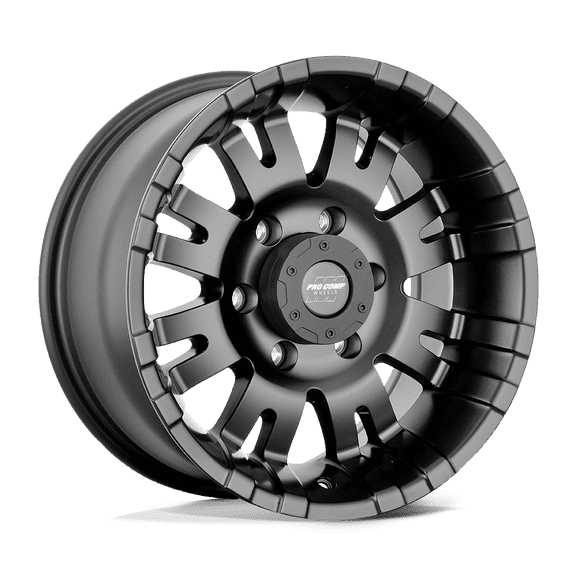 Pro Comp Cast Aluminum Wheel PXA1 18x9.5 6x5.5 S-BLK -19mm, PXA5001-89583
