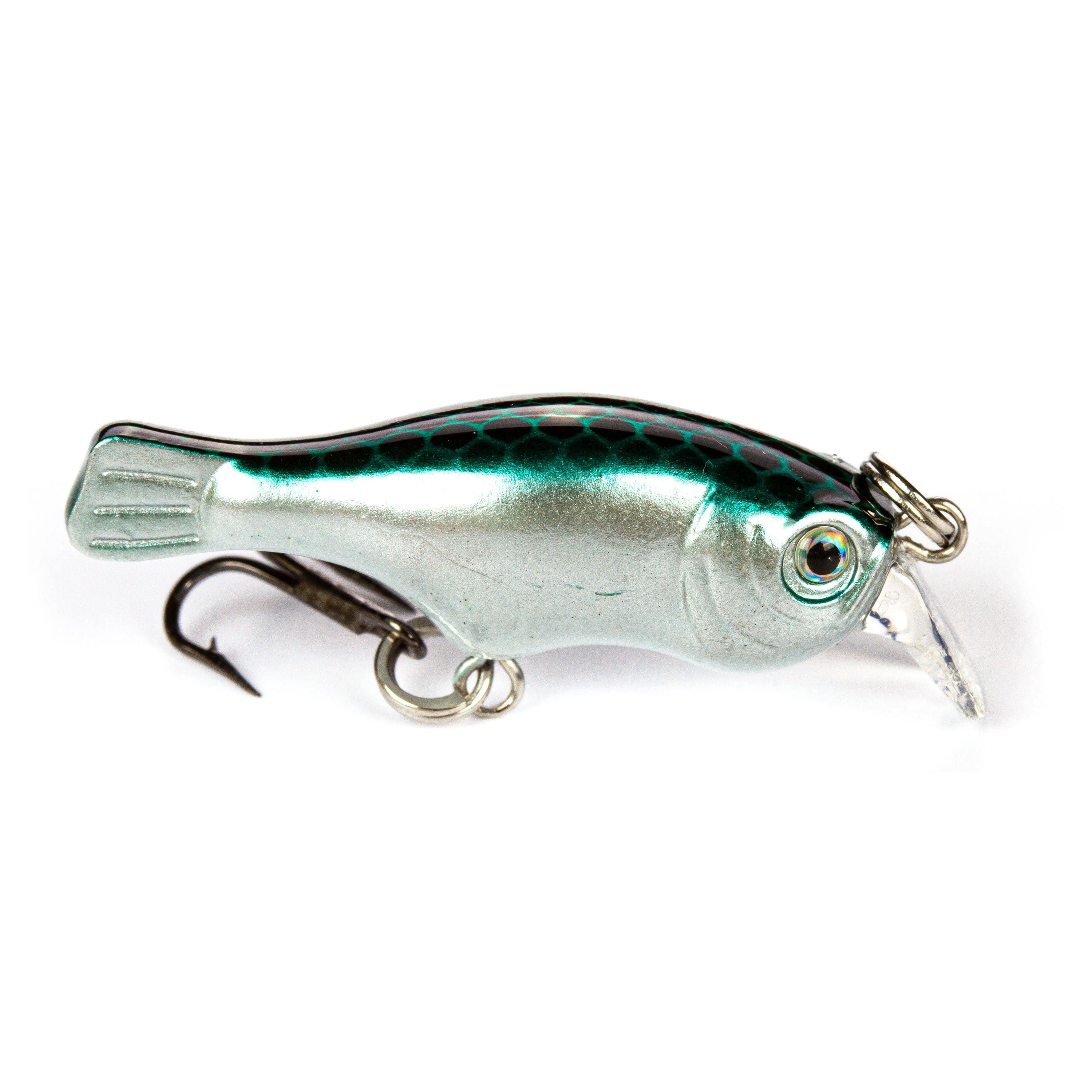 Ozark Trail Freshwater Mini Minnow Fishing Lure, Natural Minnow, 1/16 oz
