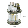 thumbnail image 2 of Rotating Cosmetic Storage Box Makeup Organizer Ins Desktop Finishing Perfume Tray Bathroom Skin Care Products Rack S A, 2 of 6