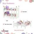 thumbnail image 4 of Emily Rose 14 inch Doll  Bunk Bed - 2 Single Stackable  Beds, Including (2) 4-Piece Bedding Sets & Ladder, 4 of 7