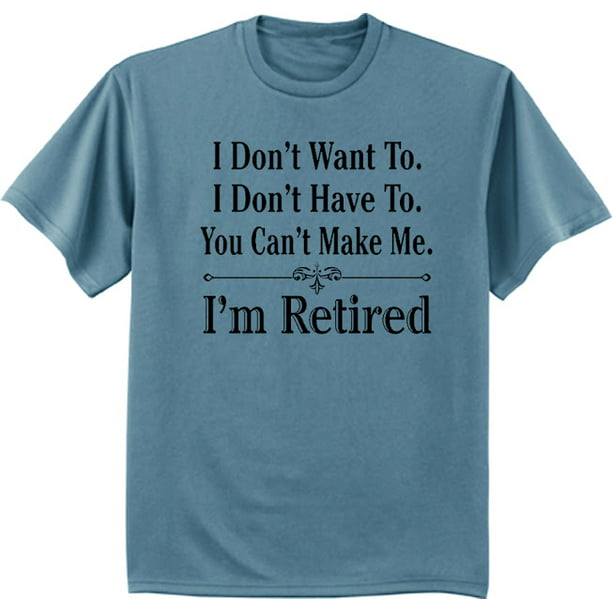 Decked Out Duds - Funny Retirement Gifts Retired T-shirt Men's Graphic ...