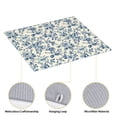 thumbnail image 4 of Rocae Vintage Blue Floral for Drying Mat for Kitchen 16*18 inch Easy to Clean Dish Rack Pad, 4 of 8
