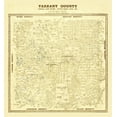 thumbnail image 2 of Lucas 12x13 Gold Ornate Wood Framed with Double Matting Museum Art Print Titled - Tarrant County Texas - Lucas 1873, 2 of 4