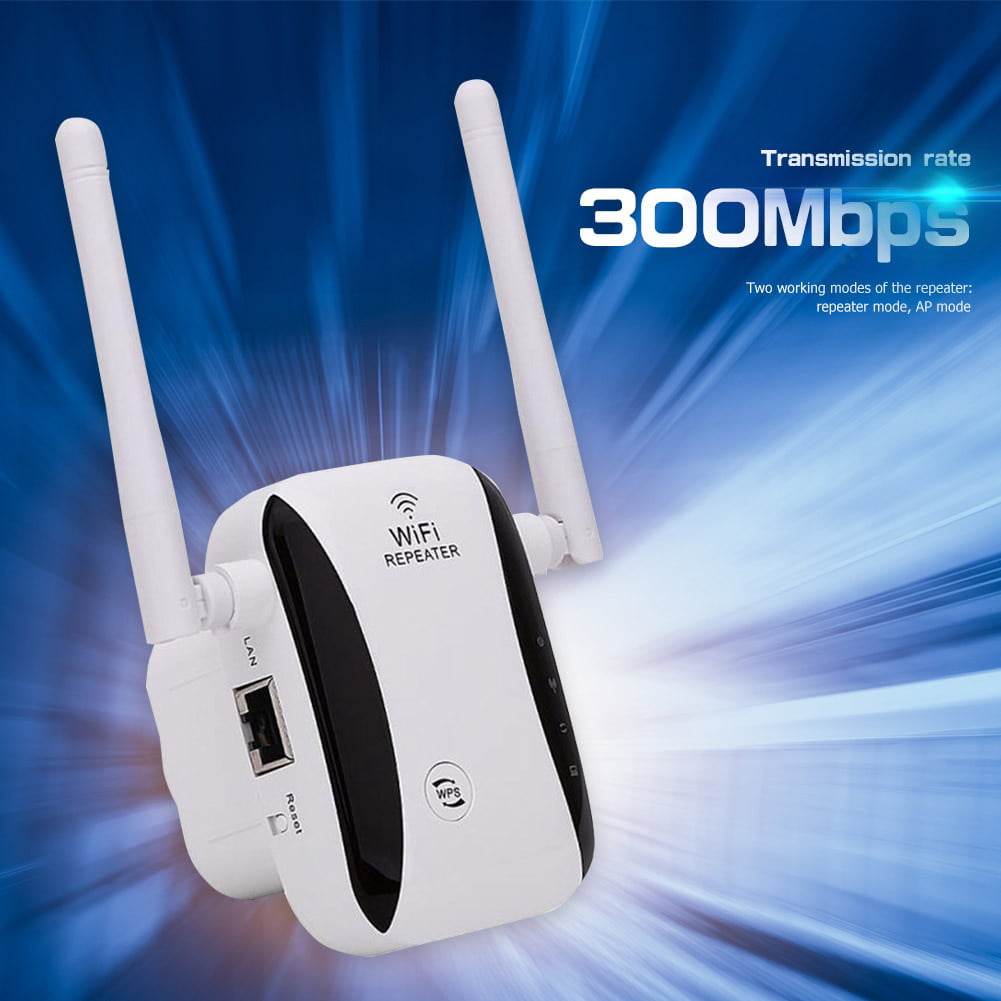 300Mbps Wireless WiFi Repeater AP Router Signal Range Extender Booster T7 