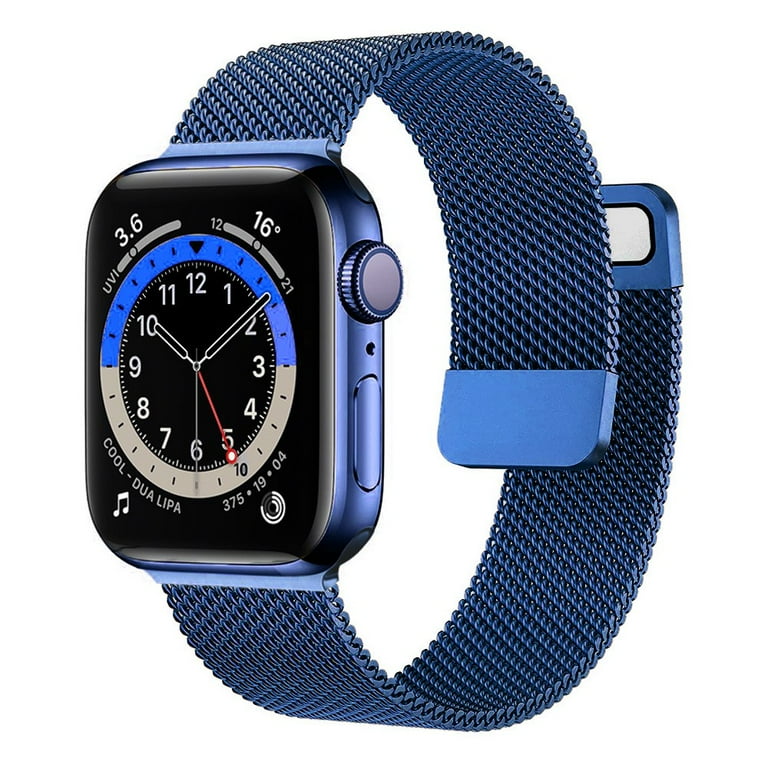 Magnetic Metal Loop Watch Band wrist Strap For Apple Watch Series 9 8 7 41/ 45mm