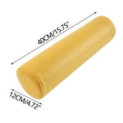 Roll Pillow,Tube Microbead Bolster Pillow with Stay,Cylindrical Pillow Comfortable Roll Pillow Microbead Jelly Bean Bed Pillow Tube Pillow Cushion for Head, Neck, Back Support