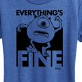 thumbnail image 3 of Monsters Inc. - Everythings Fine  - Women's Short Sleeve Graphic T-Shirt, 3 of 5