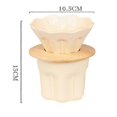 thumbnail image 3 of Ceramics Hand-Brewed Coffee Filter Cup Coffee Pour over Kettle Set Coffee Set High Temperature Resi, 3 of 4
