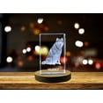 thumbnail image 1 of Playful Husky Crystal Carvings | Exquisite Gems Etched with Loyal Sled Dogs, 1 of 5