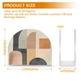 thumbnail image 4 of Yayeee Napkin Holder for Table Set of 2 Kitchen Paper Tissue Organization, Abstract Shapes, 4 of 8