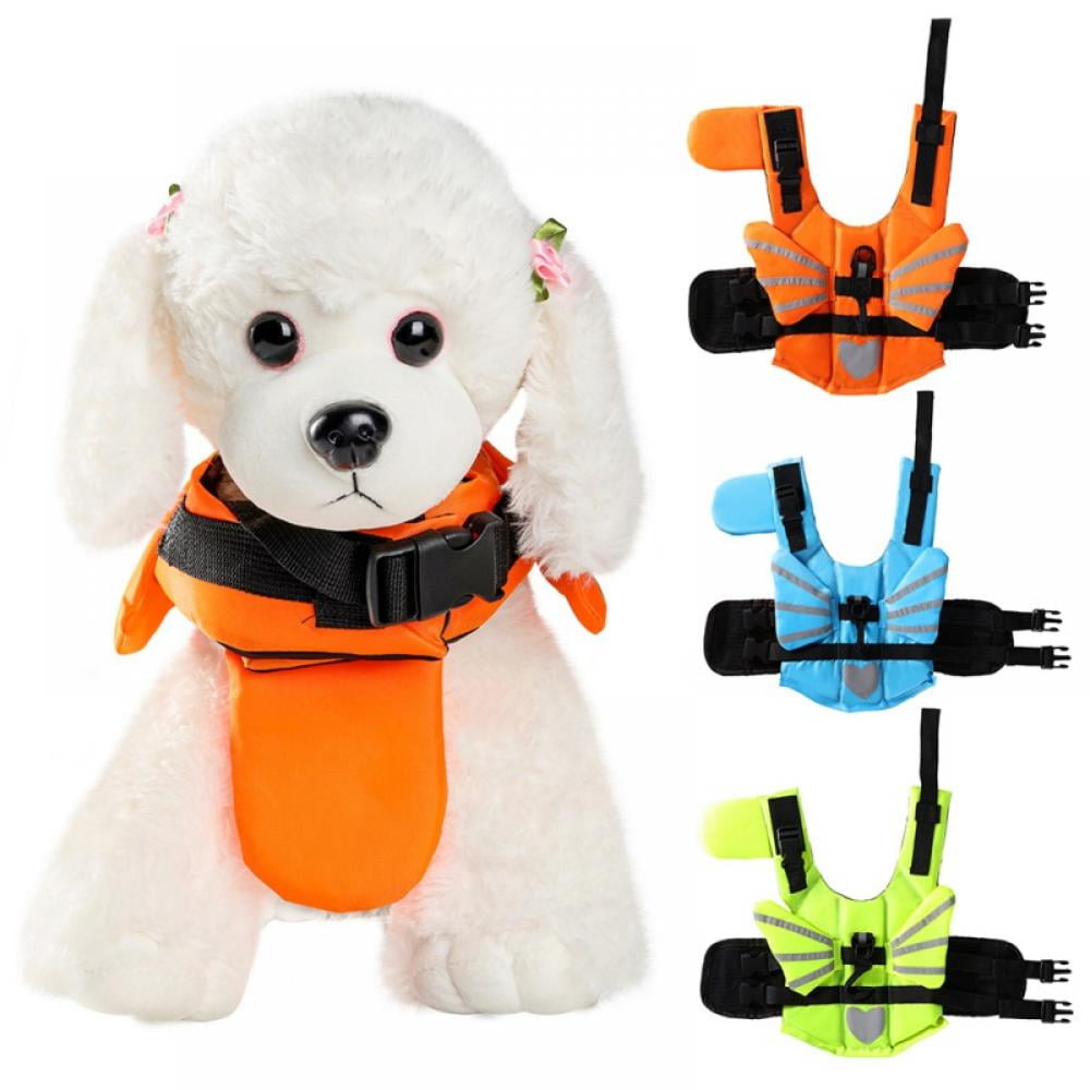 Pet Life Jacket, Adjustable Dog Life Jacket, Reflective Safety Life