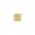 thumbnail image 2 of Deltana DSH45U3 4-1/2" x 4-1/2" Spring Hinge; Bright Brass Finish, 2 of 2