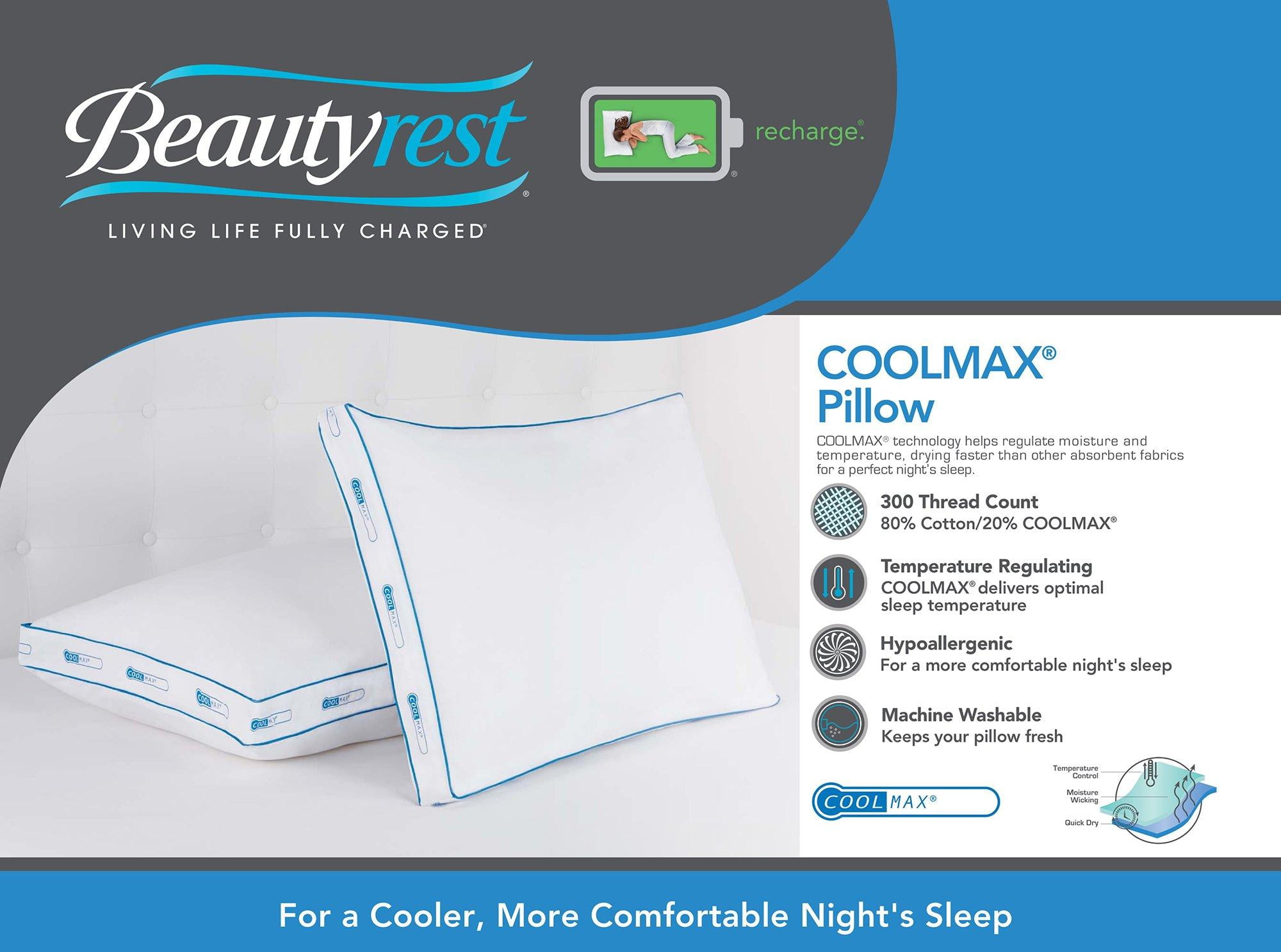 Beautyrest store coolmax pillow