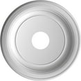 thumbnail image 5 of Ekena Millwork 16"OD x 3 1/2"ID x 1 3/8"P Traditional Thermoformed PVC Ceiling Medallion (Fits Canopies up to 9 1/2"), Textured Metallic Galaxy, 5 of 5