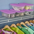 thumbnail image 4 of Sterilite Set Of (5) 5.7 Liter Boxes - Purple, 4 of 4