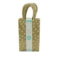 thumbnail image 2 of Small Kraft Dots & Stripes Paper Bag Value Pack by Celebrate It™, 2 of 3