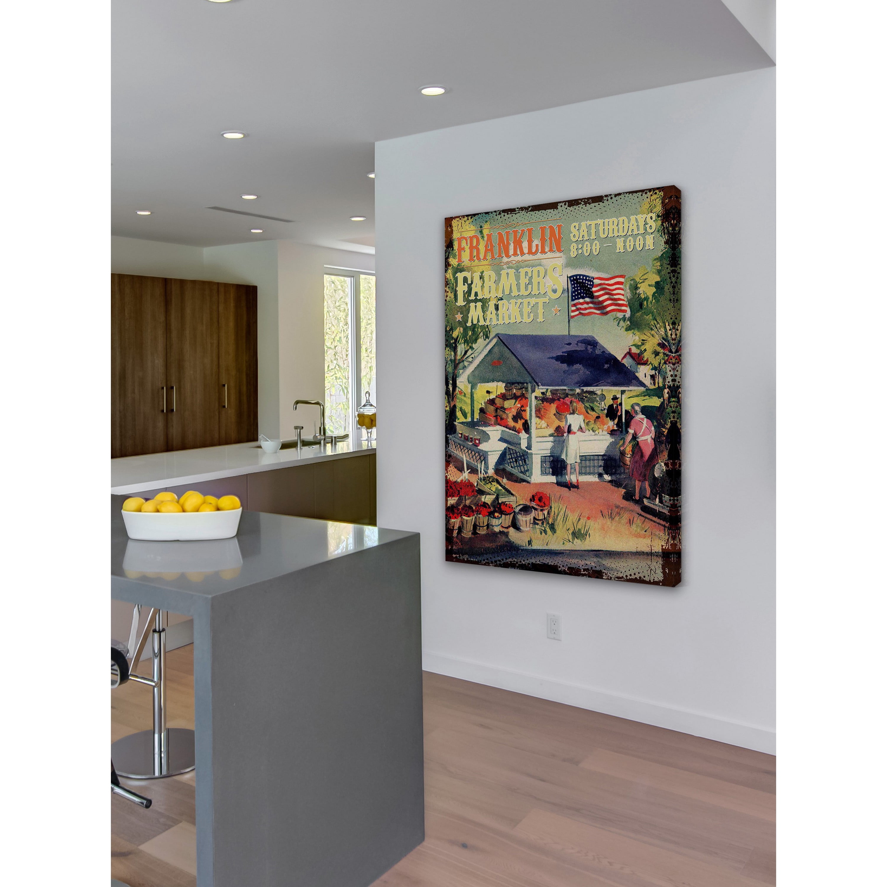 Marmont Hill "Farm Fresh Produce" Painting Print on Canvas