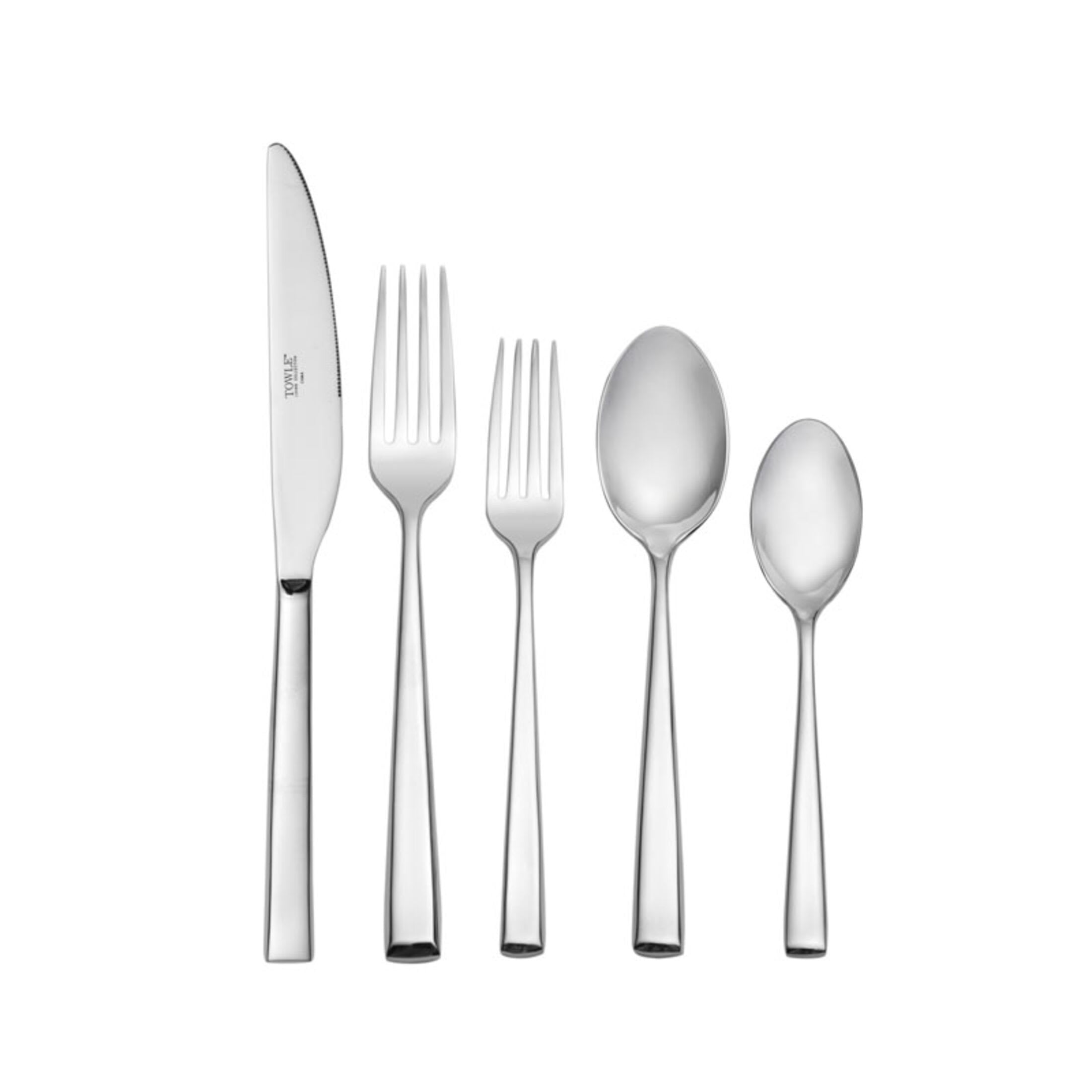 Towle Living Dream 20-Piece Flatware Set, Stainless Steel, Service for 4