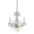 thumbnail image 3 of Crystorama Lighting - Crystal - Three Light Mini Chandelier in Classic Style -, 3 of 6