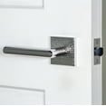 thumbnail image 6 of Viaggio Qadmhmmod_Prv_238_Rh Quadrato Hammered Right Handed Solid Brass Privacy Door Lever, 6 of 7