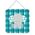 thumbnail image 1 of Plaid Elephant Wall or Door Hanging Prints, 1 of 1