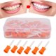 thumbnail image 3 of Pongnas Cepillo de Pulido Dental profiláctico, 100 Piezas Cepillo de Pulido profiláctico Dental, pulidora de Limpieza Dental Taza de Cepillado para Uso doméstico Cepillo de pulido Spptty cuidado personal, 3 of 7