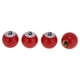 thumbnail image 1 of Tapas de Válvula de Neumático Decorativas Forma de Billar Rojo 7x19mm Plástico Cobre 4 Pcs, 1 of 7