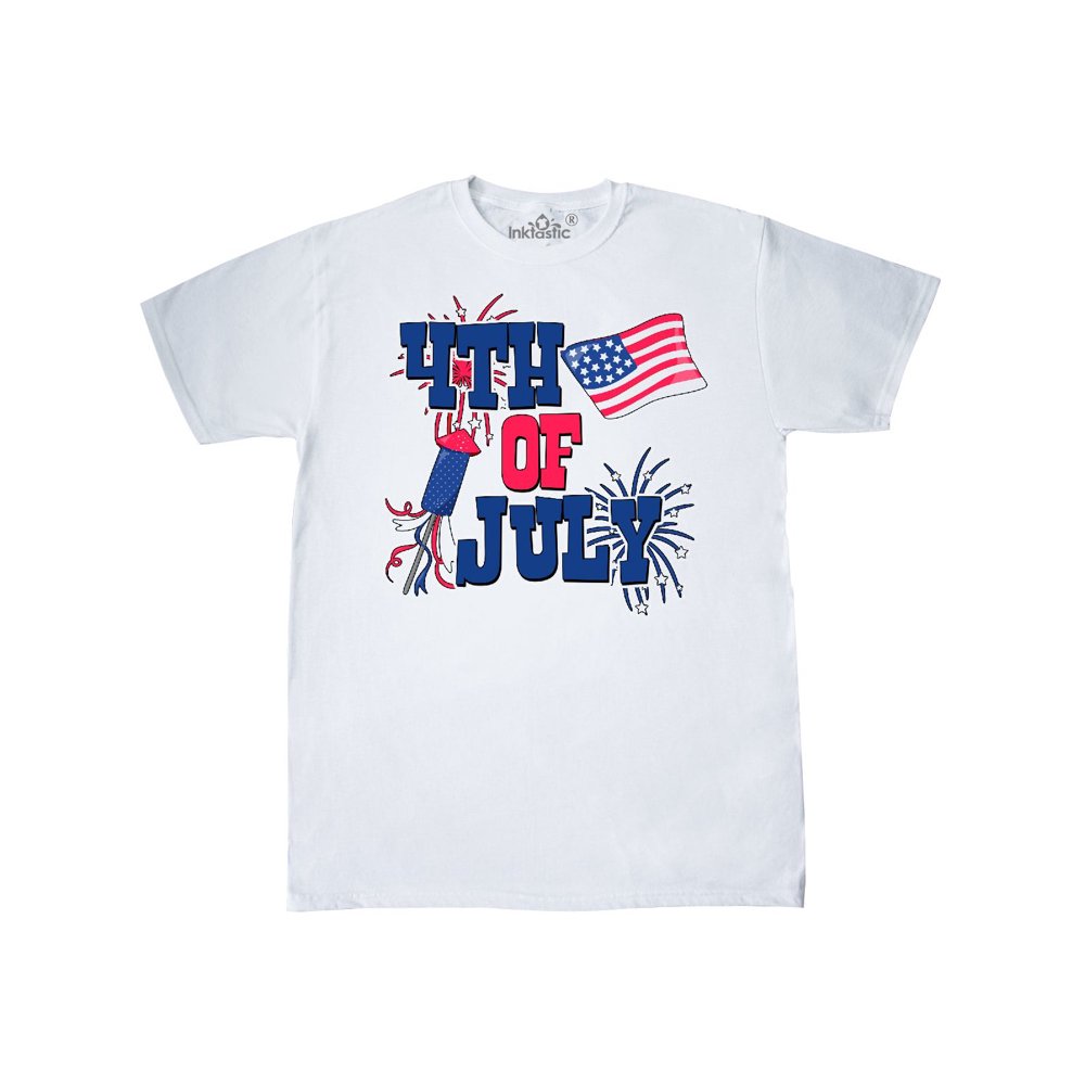 INKtastic Inktastic 4th of July with Fireworks American Flag and